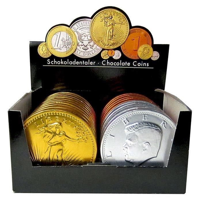 Oversized Assorted Chocolate Coin Medallions - CandyFavorites