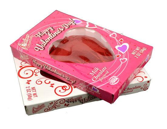 Palmer Classic Wrapped Milk Chocolate Flavored Hearts - CandyFavorites