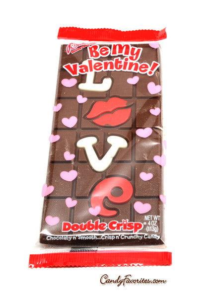 Palmer Double Crisp Be My Valentine Double Bar - CandyFavorites
