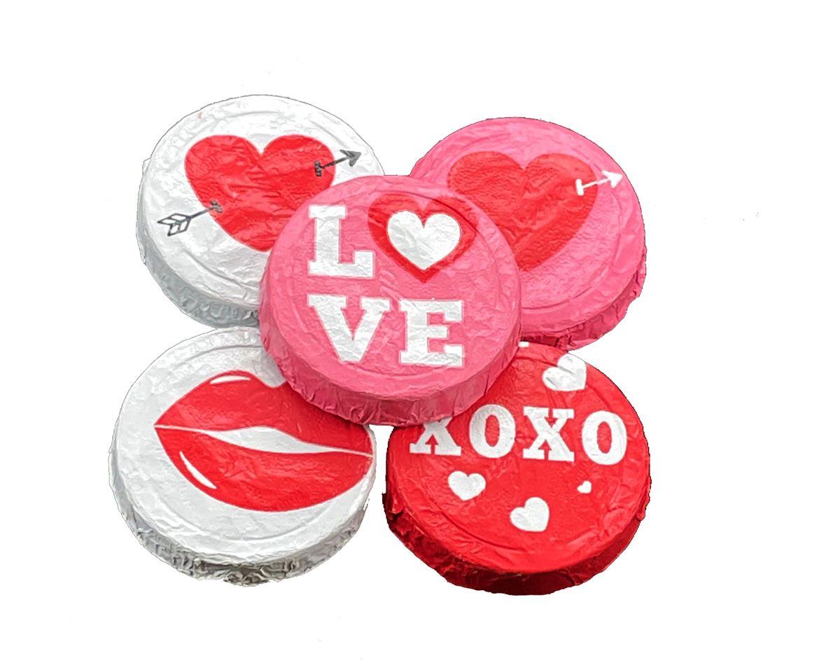 Palmer Valentines Day Chocolate Treat Discs - CandyFavorites