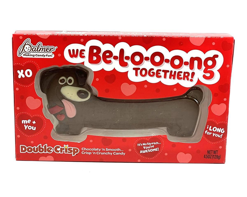 Palmer We Be-Looong Together Chocolate Dog - CandyFavorites