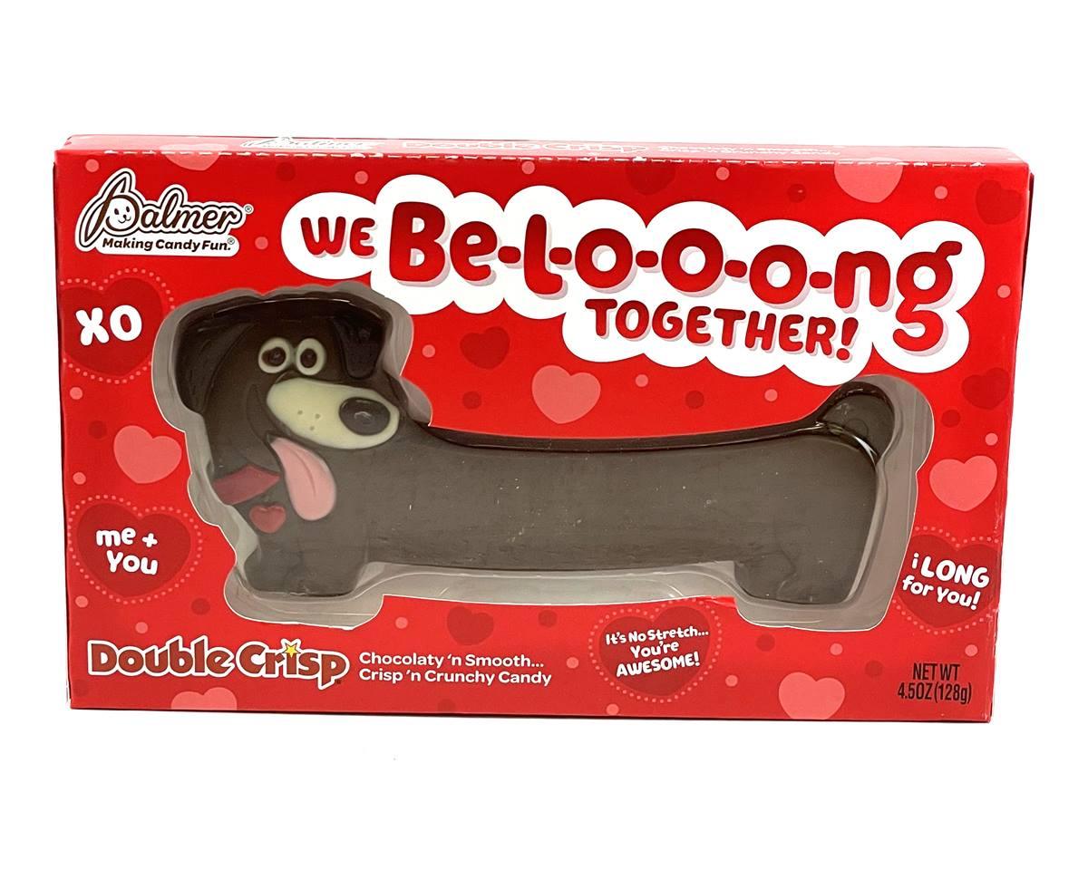 Palmer We Be-Looong Together Chocolate Dog - CandyFavorites