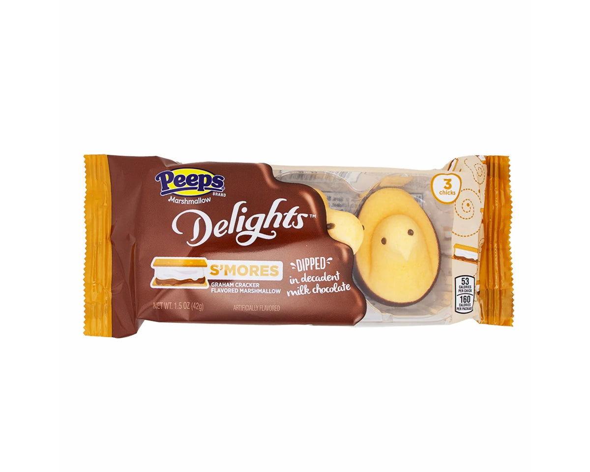 Peeps Delights S'mores Chicks 3 Count Tray - CandyFavorites
