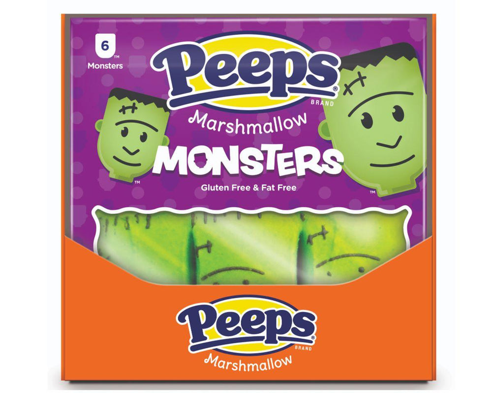 Peeps Marshmallow Monsters 3 oz. 6 Pack - CandyFavorites