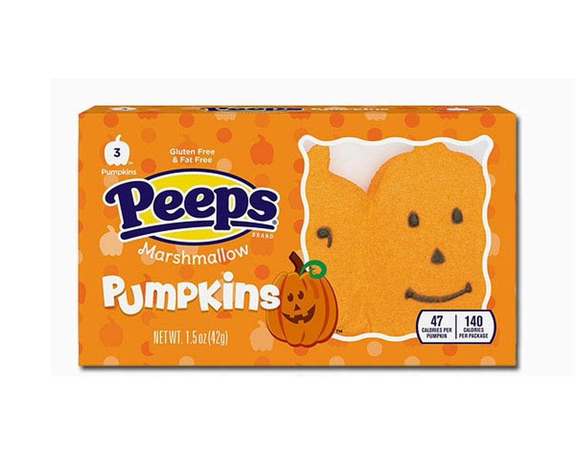 Peeps Marshmallow Pumpkins 1.5 oz. 3 Pack - CandyFavorites