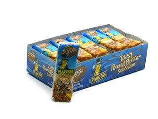 Planter Peanut Butter Toast Sandwich Crackers - CandyFavorites