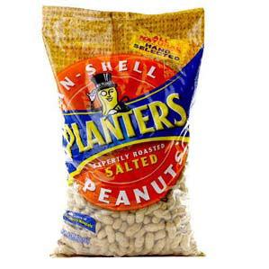 Planters - Roasted in Shell Salted Peanuts Bulk - CandyFavorites