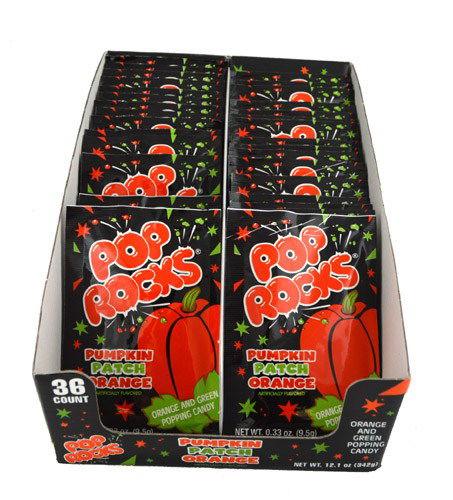 Pop Rocks Pumpkin Patch Orange - CandyFavorites