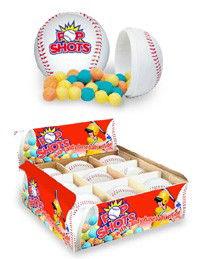 Pop Shots Candy Filled Baseballs - CandyFavorites
