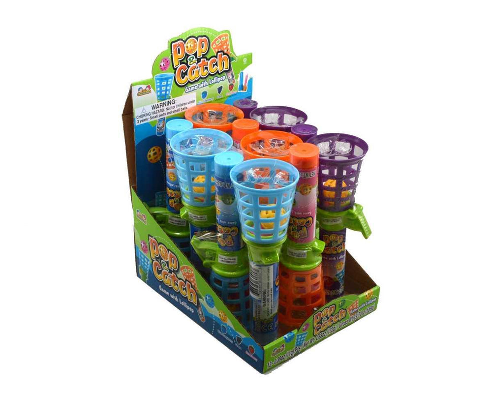 Pop and Catch Game with Lollipop - CandyFavorites