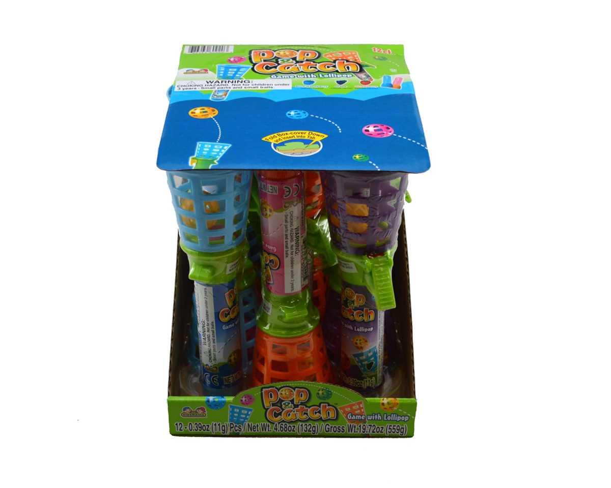 Pop and Catch Game with Lollipop - CandyFavorites