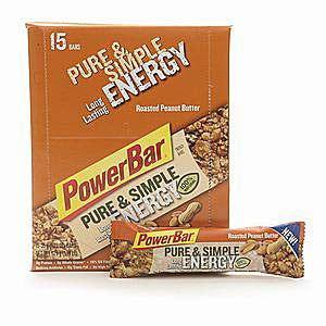 Power Bar Pure and Simple Roasted Peanut Butter Bar Cookies - CandyFavorites