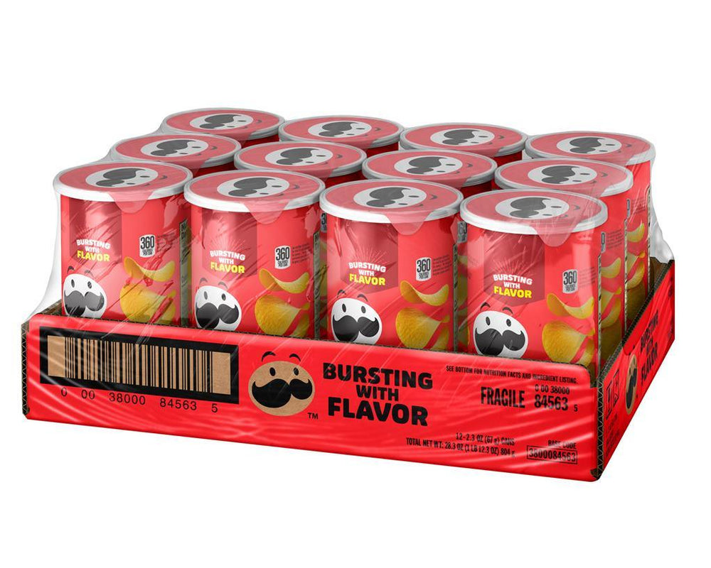 Pringles Grab n' Go Original Flavored Potato Crisps Cans - CandyFavorites