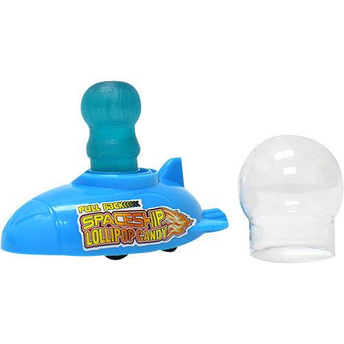 Pull Back Spaceship Lollipop Candy - CandyFavorites