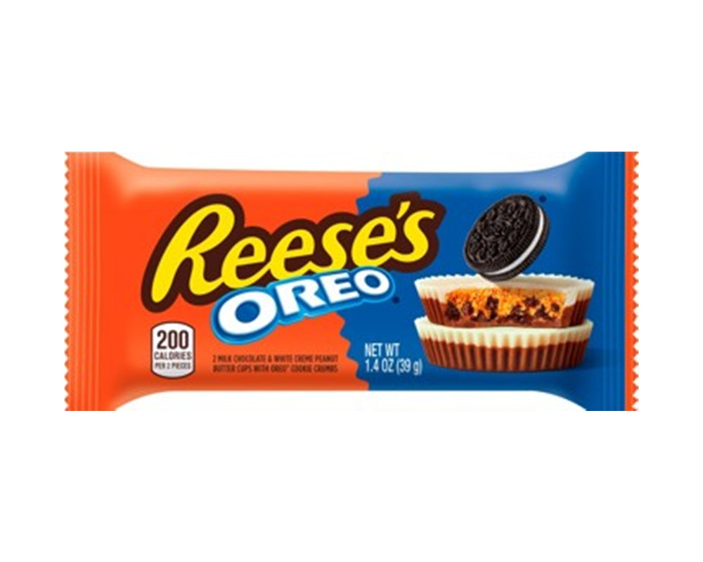 Oreo Reeswa Reese's Milk Chocolate & White Creme Cups with Peanut Butter and Oreo ...
