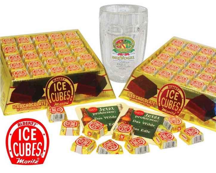 RL Alberts Milk Chocolate Ice Cubes and Mug Gift Pack - 1 Unit - CandyFavorites