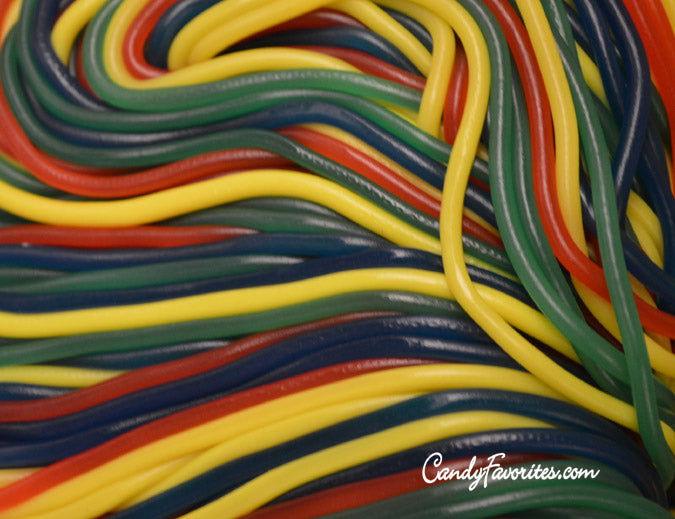 Rainbow Licorice Laces - CandyFavorites