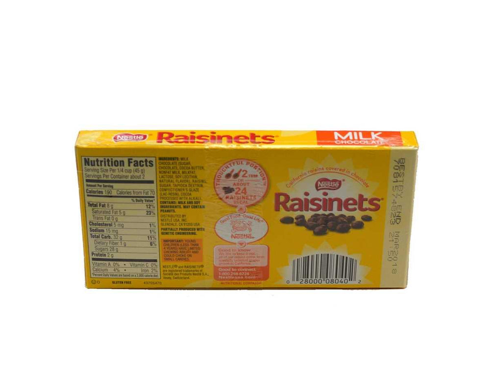 
                      
                        Raisinets Theater Size Candy - CandyFavorites
                      
                    