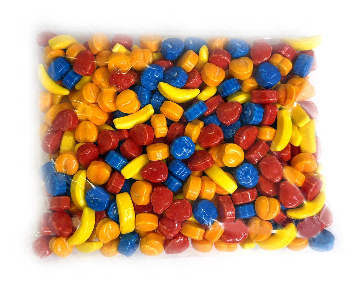 Hand Packed Rascals Colorful Crunchy Candy 7 oz. Bags – 8 / Box – Candy ...
