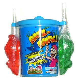 Ratz - Riffic Lollipop with Sour Dip - CandyFavorites