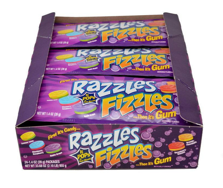 Razzles Fizzles - 24 / Box – Candy Favorites