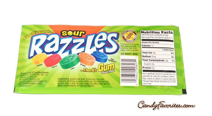 
                      
                        Razzles Sour Bubble Gum - CandyFavorites
                      
                    