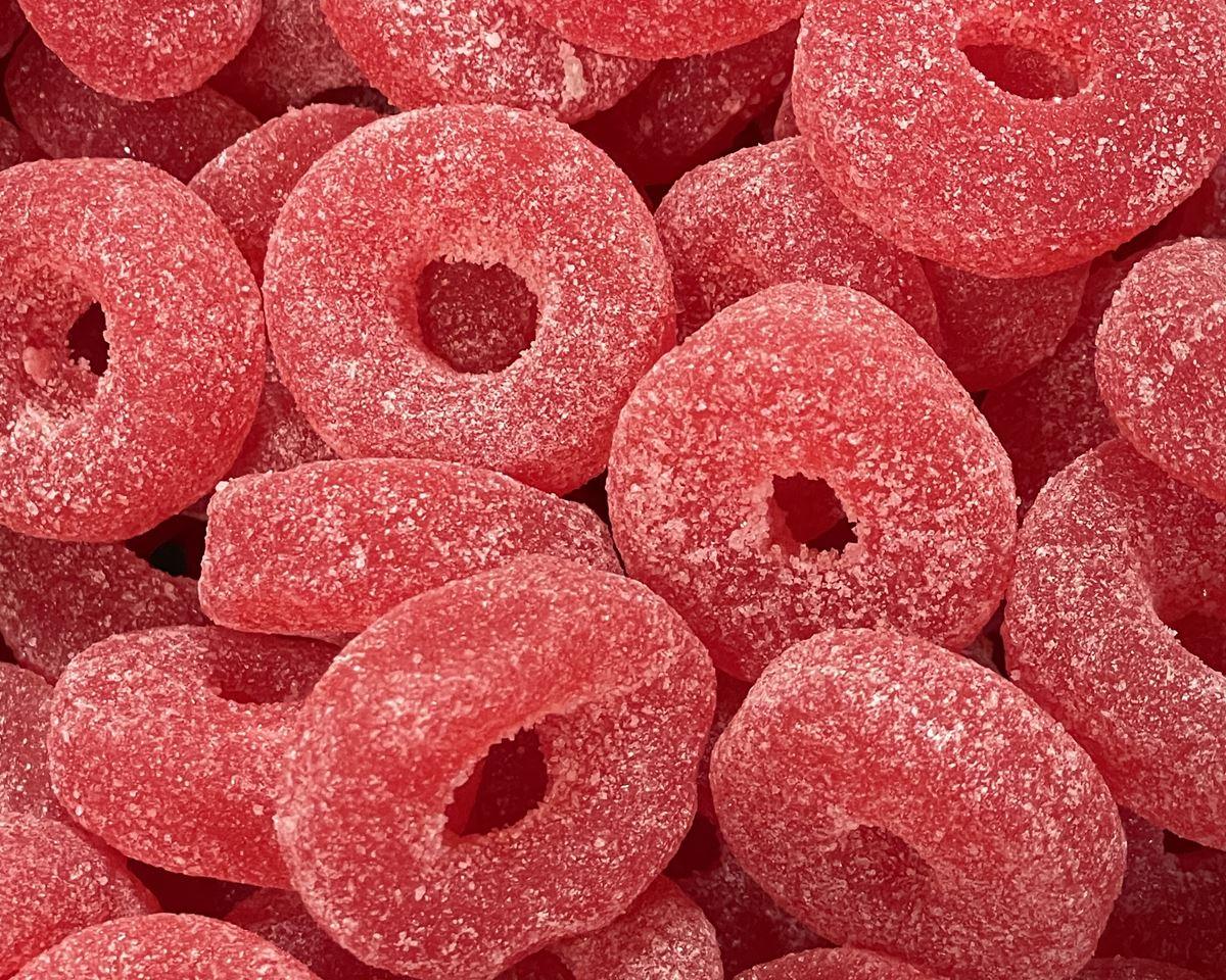 Cherry Rings Valentine's Red Jelly Rings - 3 lbs. – Candy Favorites