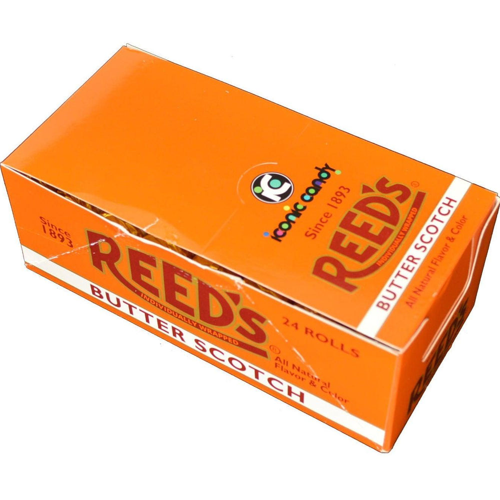 Reed's Hard Candy Butterscotch Rolls - CandyFavorites