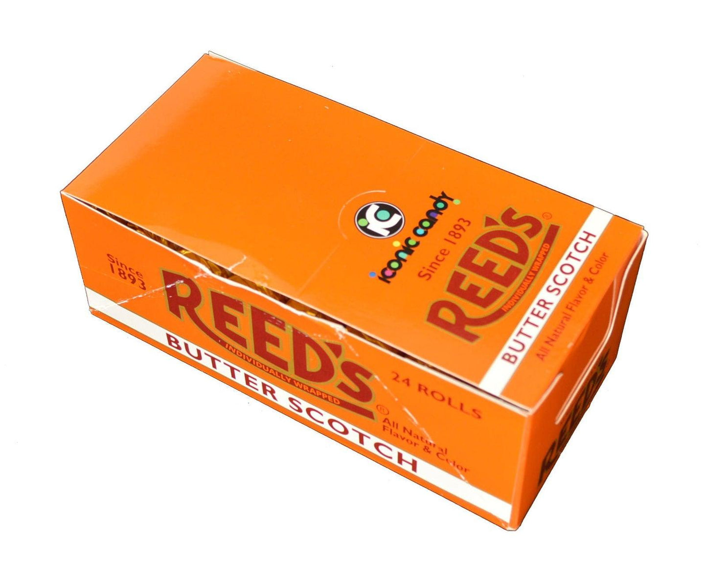 Reed's Hard Candy Butterscotch Rolls - CandyFavorites