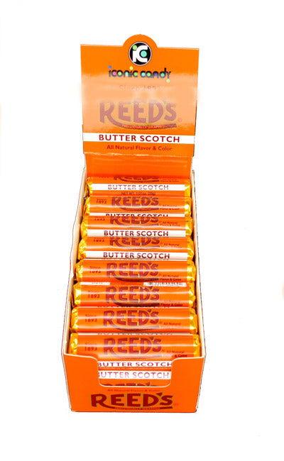 Reed's Hard Candy Butterscotch Rolls - CandyFavorites