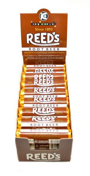 Reed's Hard Candy Root Beer Rolls - CandyFavorites