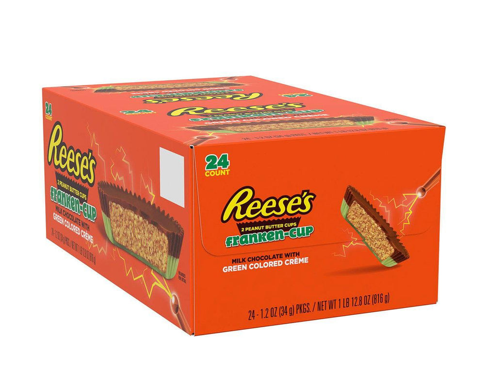 Reese's Franken-Cup Peanut Butter Cups - CandyFavorites