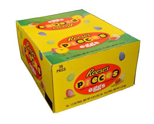 Reese's Pieces Peanut Butter Candy in a Crunchy Shell Eggs - 36 / Box ...