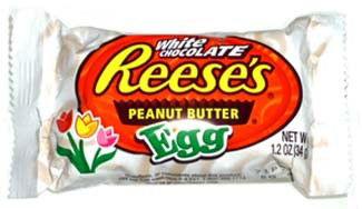 Reese's White Chocolate Peanut Butter Egg - CandyFavorites