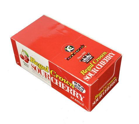 Regal Crown Sour Cherry Hard Candy - CandyFavorites