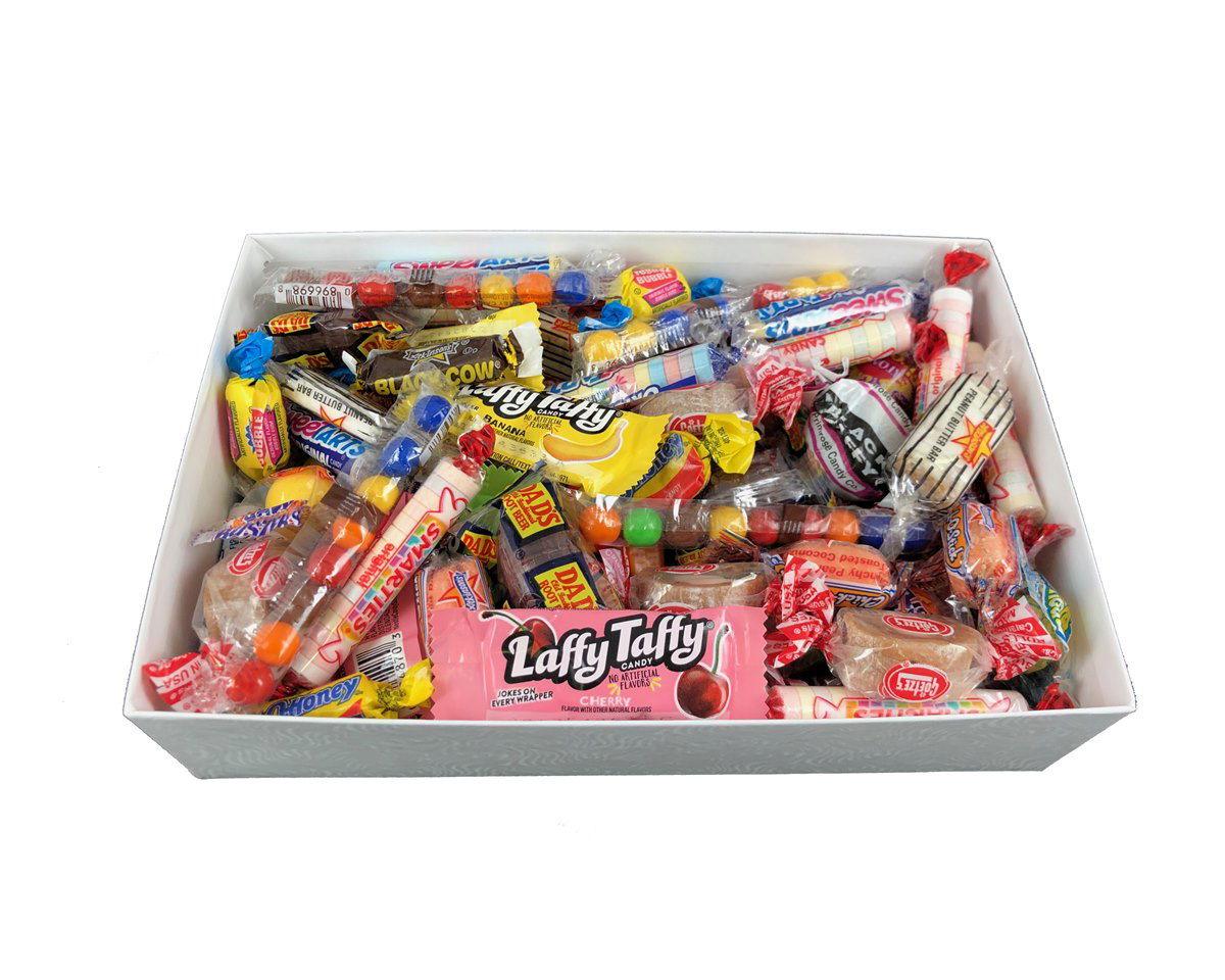 Retro Penny Candy Favorites Gift Box - CandyFavorites