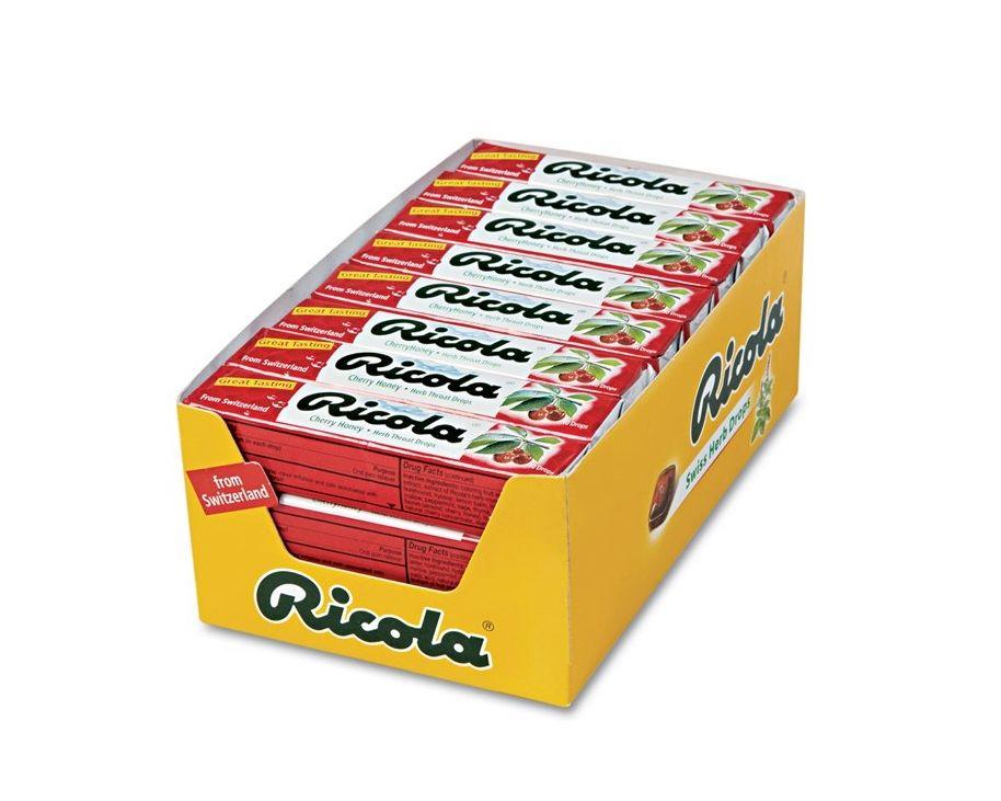 Ricola - Cherry-Honey Cough Drops Sticks - CandyFavorites