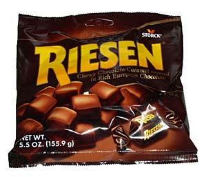 Riesen Chocolate Covered Caramel Bags - CandyFavorites