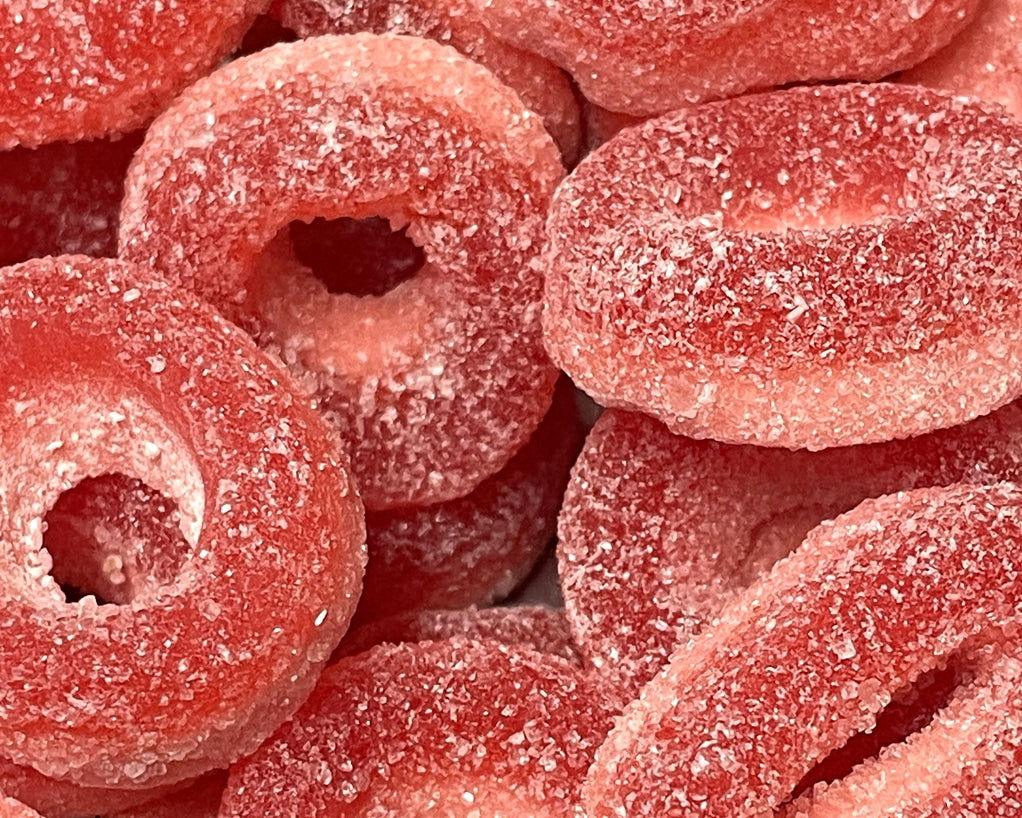 Sweet Machine Rings Ripe Watermelon Gummi Rings - 5 lb. – Candy Favorites
