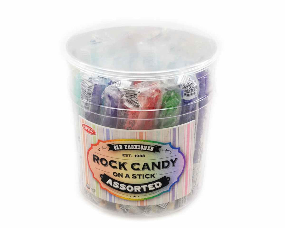 Rock Candy Swizzle Stick Jar - CandyFavorites