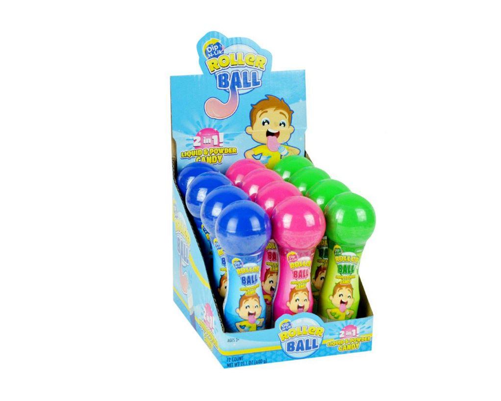 Rollerball Dip-N-Lik Roller Lollipop - CandyFavorites