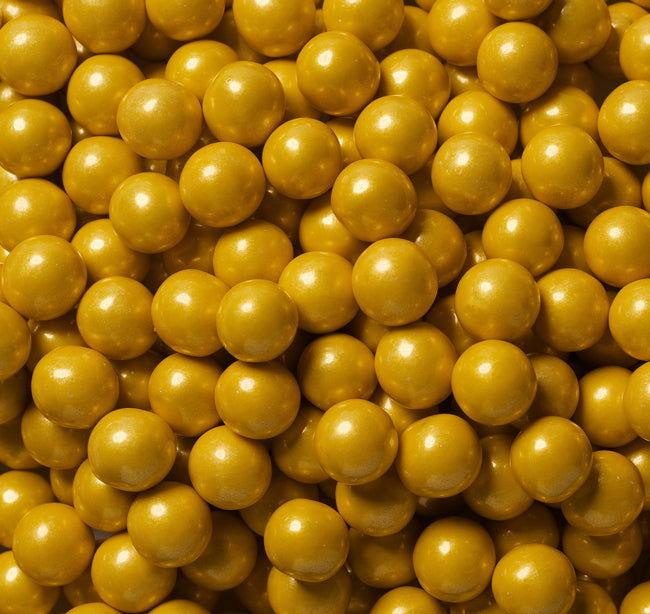 Shimmer Gold Sixlets - 2 lb. – Candy Favorites