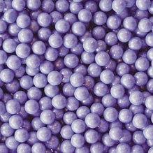 Shimmer Lavender Candy Pearls 5 oz. Jar - CandyFavorites