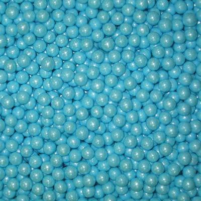 Shimmer Powder Blue Candy Pearls Bulk - CandyFavorites