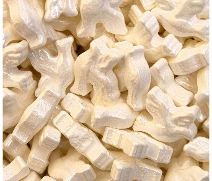 Shimmer White Doves Sweet Shapes - CandyFavorites