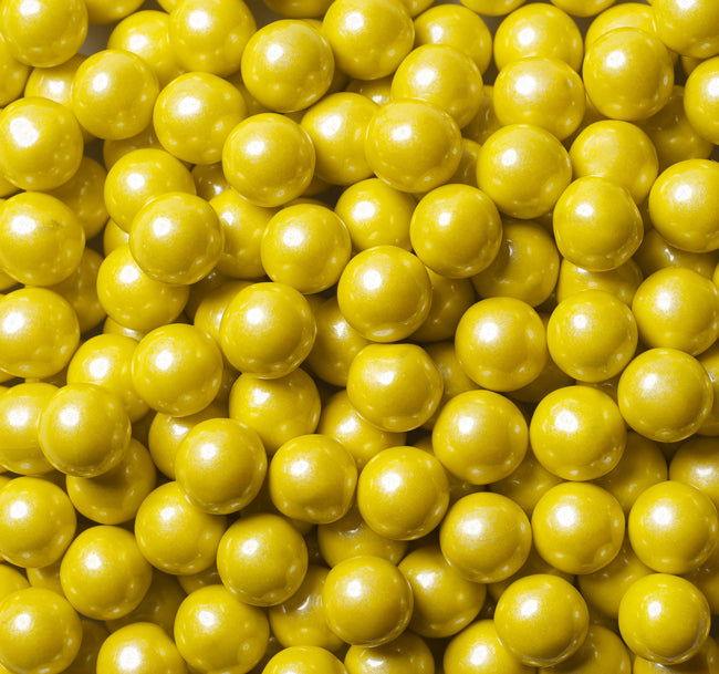 Shimmer Yellow Sixlets - 2 lb. – Candy Favorites