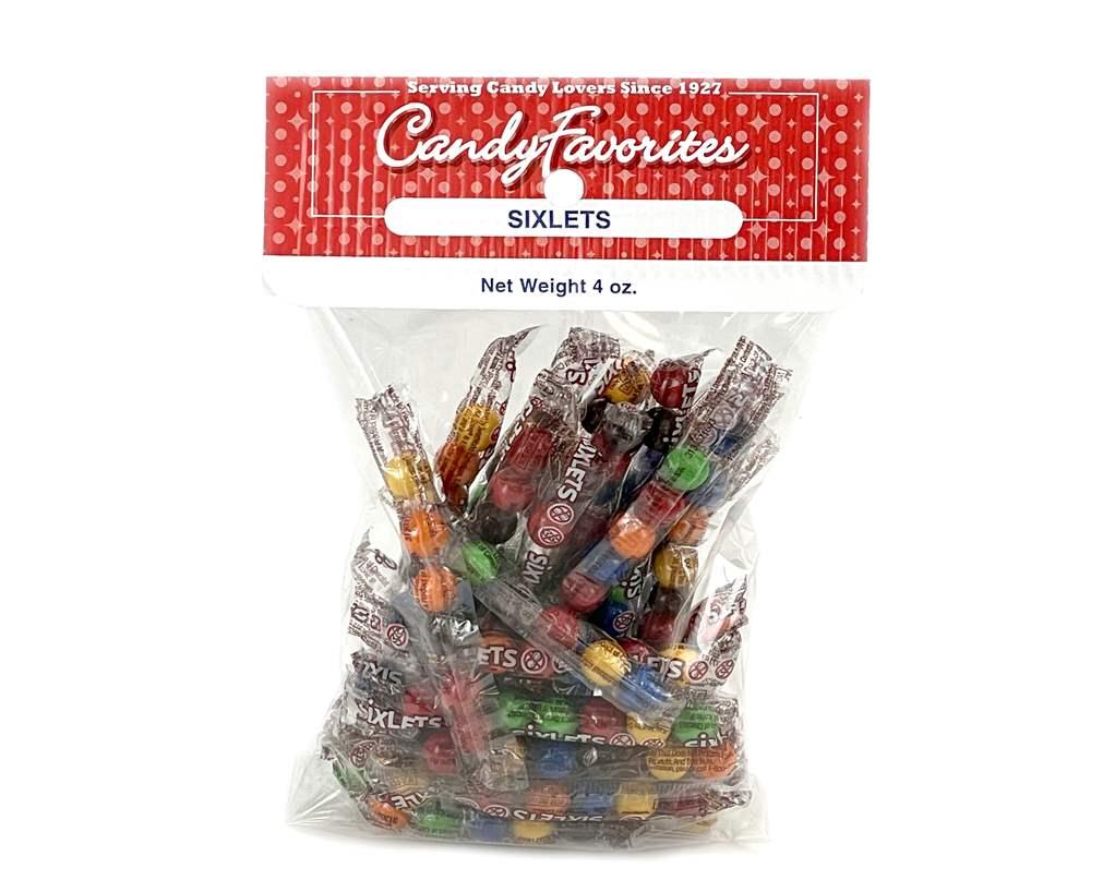 CandyFavorites Wrapped Sixlets 4 oz. Bags - 6 / Box