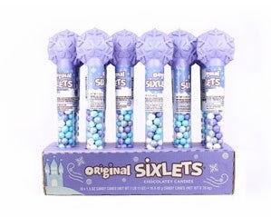 Sixlets Holiday Princess Mix 1.5 oz. Candy Canes - 18 / Box – Candy ...