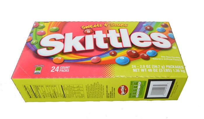 Skittles Sweets and Sour Bite Size Candies - CandyFavorites