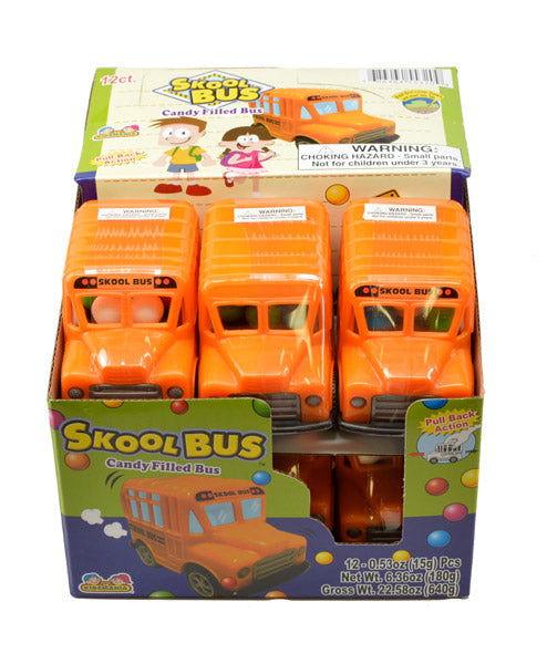 Candy Color Bus Candy Cars | Candy Filled Cars – Candy Favorites